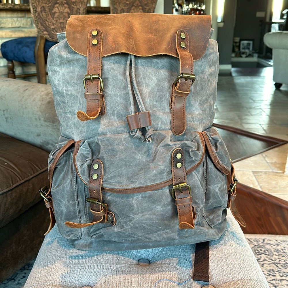 Canvas Backpack - image 1